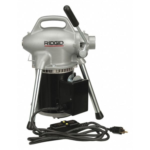 RIDGID 58920 Sectional Drain Cleaning Machine, 1/6 HP eBay