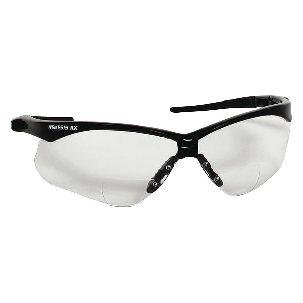 JACKSON SAFETY 28621 Nemesis Vision Correction Safety Glasses CLR +1.5 ...