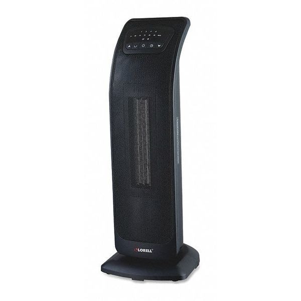 LORELL LLR33559 Ceramic Tower Heater, 9001500W, 120v, 1 Phase, 5200