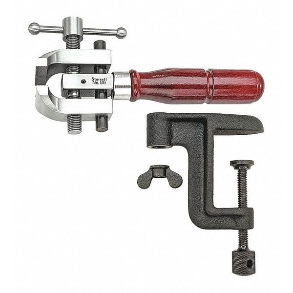 STARRETT 86A Hand Vise W/Clamp 49659504040 eBay