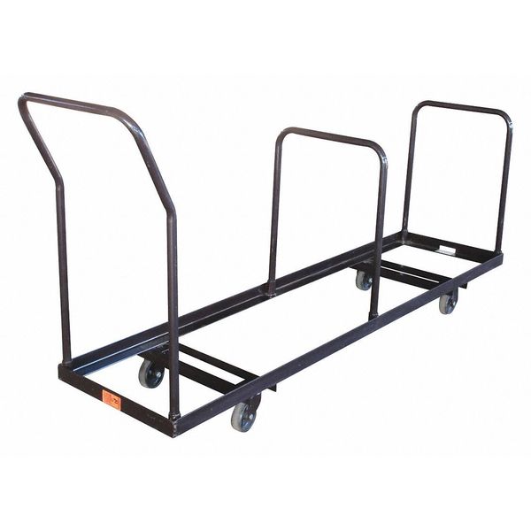 Zoro Select 3kyh7 Folding Chair Dolly 1000 Lb Load Capacity