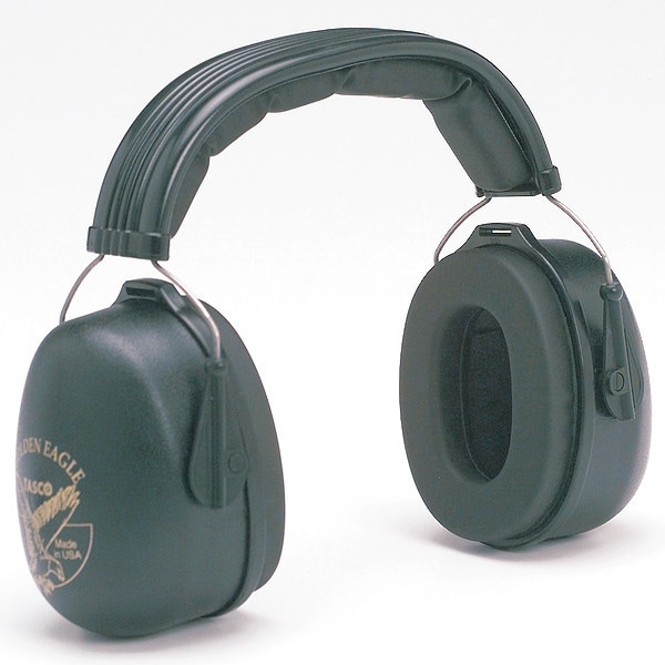 Tasco 100-02951 Hard Hat Mounted Ear Muffs, 26 Db, Golden Eagle, Black