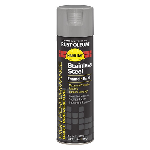 RUSTOLEUM V2119838 Spray Paint,Stainless Steel,14 oz. eBay