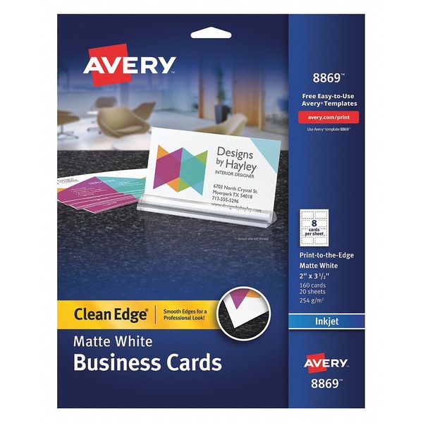 avery-8869-inkjet-business-card-2x3-1-2-pk160-72782088699-ebay